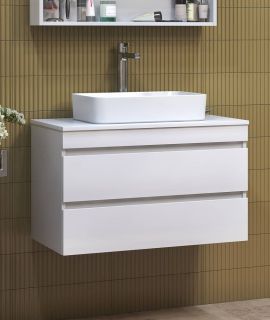 Тумба под раковину подвесная Vigo Urban tp.URB.70.2Y 70 см белый